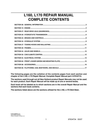 ls160 skid steer solenoid|new holland l160 manual pdf.